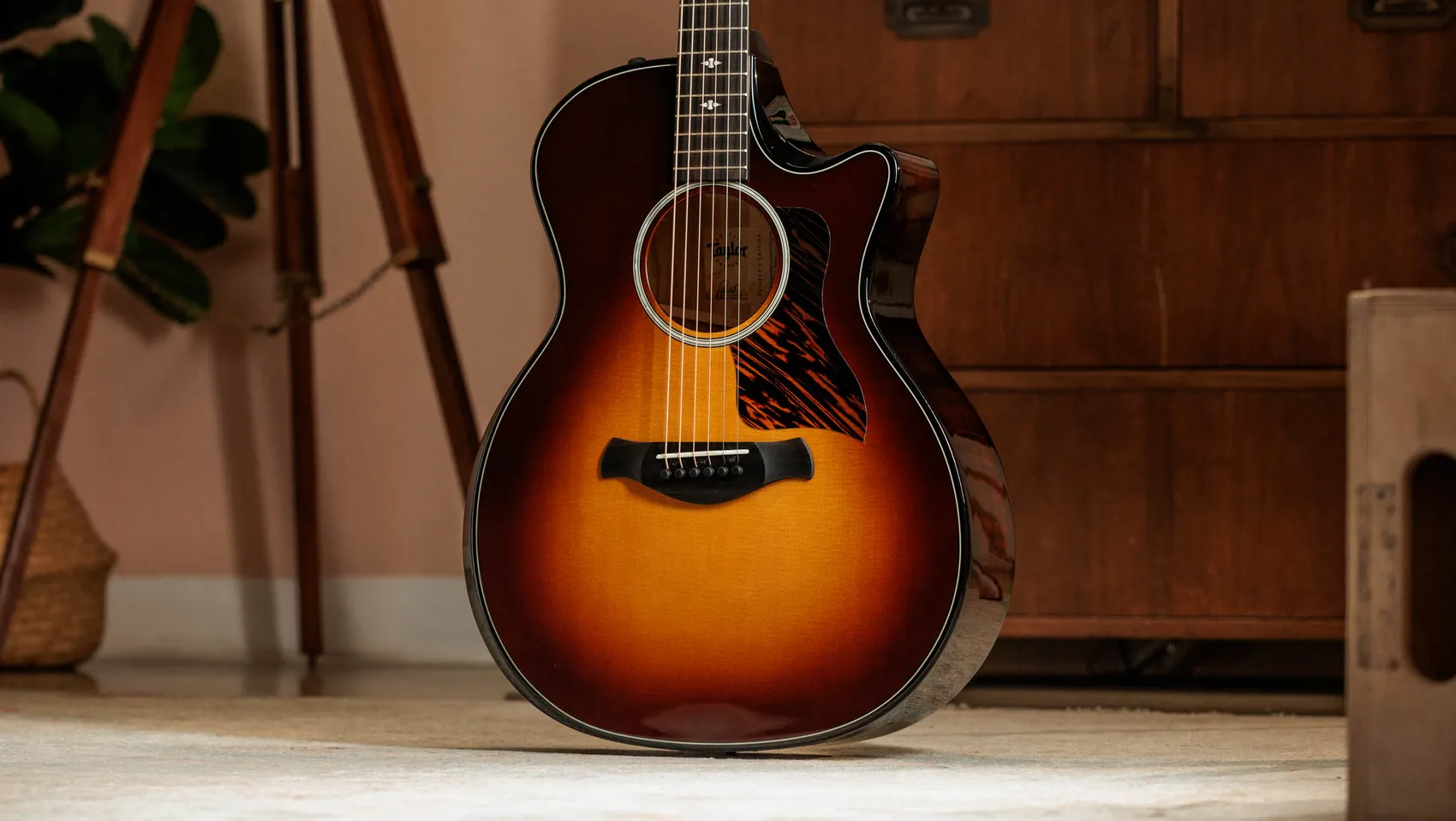 Builder's Edition 514ce Kona Burst Shamel Ash Acoustic-Electric